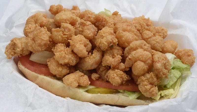 53. Shrimp Po-Boy