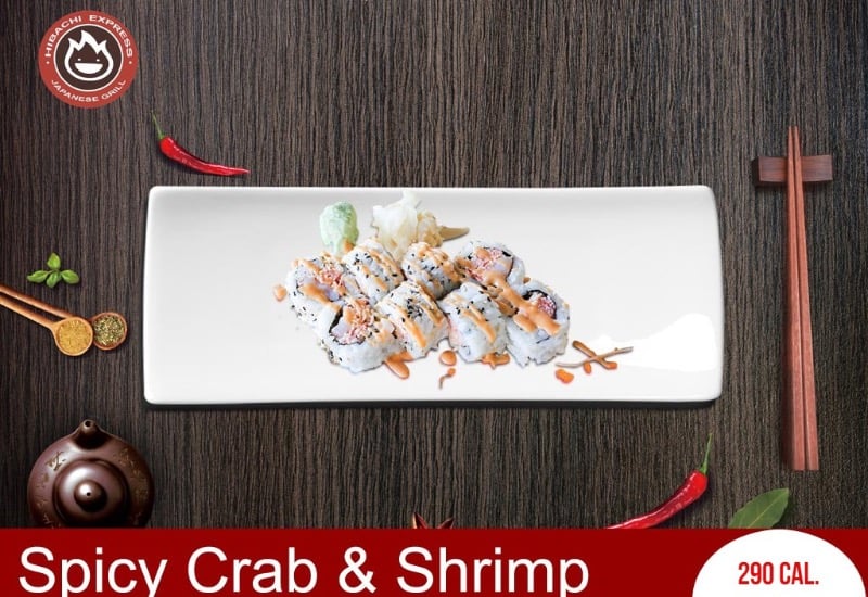 Spicy Crab & Shrimp Roll (8 pcs)