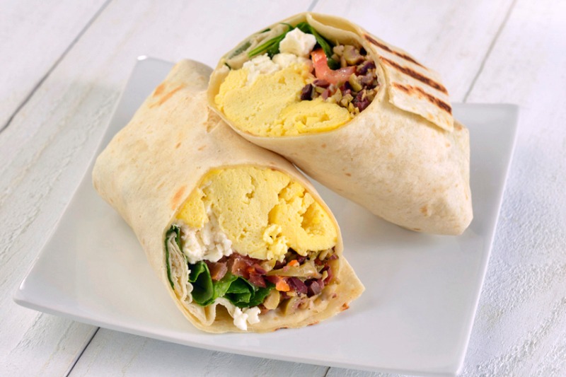 Mediterranean Breakfast Burrito Image