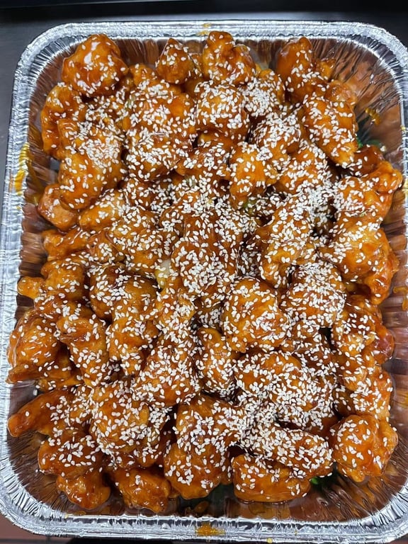 P12. Sesame Chicken 芝麻鸡