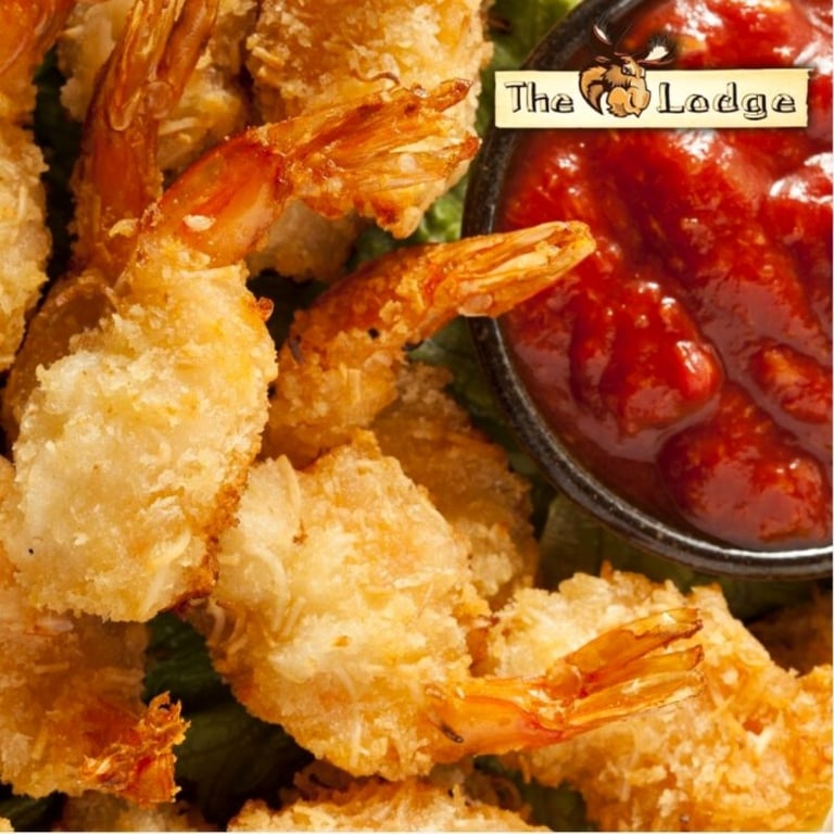 Golden Fried Shrimp Basket Image