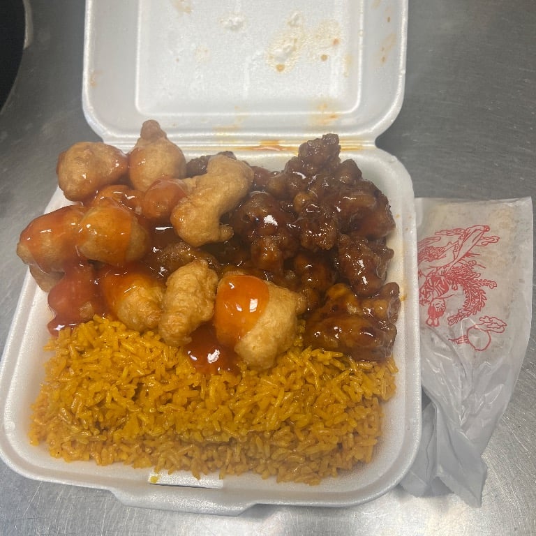 B2. General Tso's Chicken and Honey Chicken