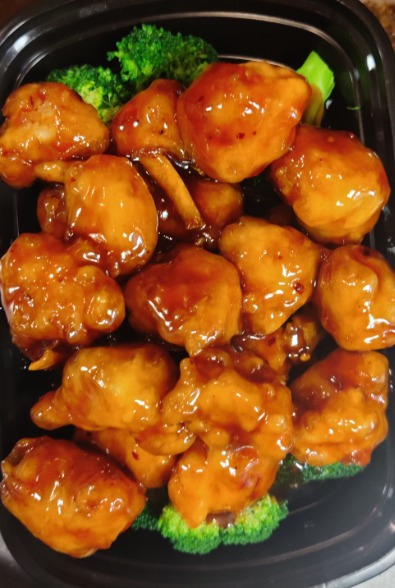 S 9. Orange Chicken