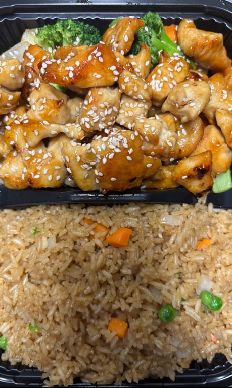HS4. Hibachi Chicken & Shrimp