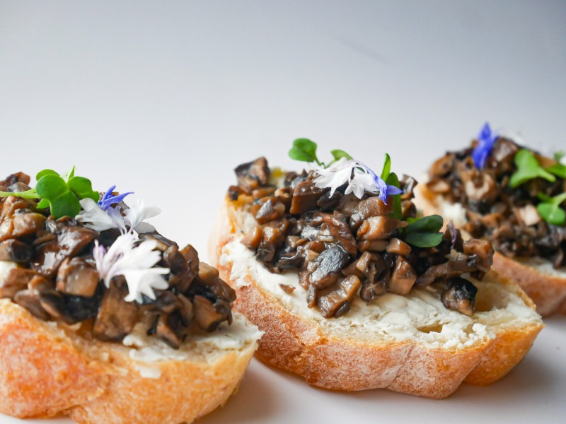 Crostinis champignon truffe