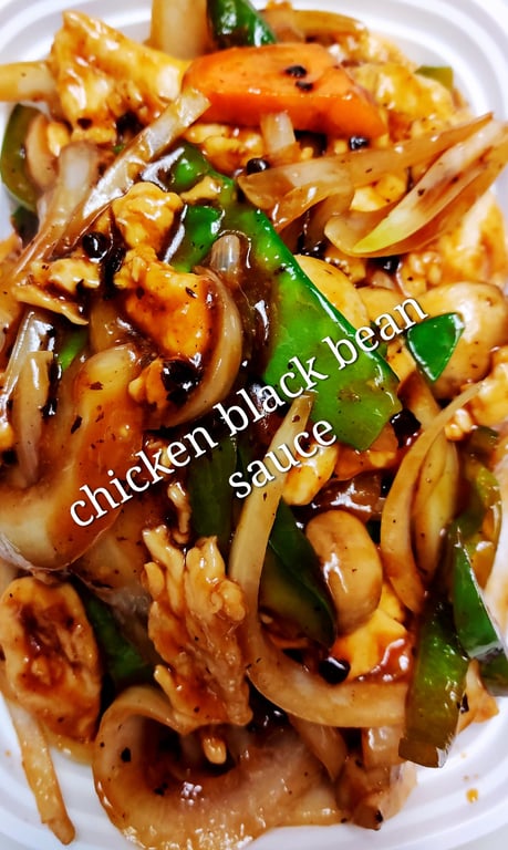 豆豉鸡 74. Chicken w. Black Bean Sauce