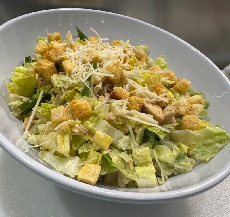 Classic Caesar with Grilled Chicken Salad