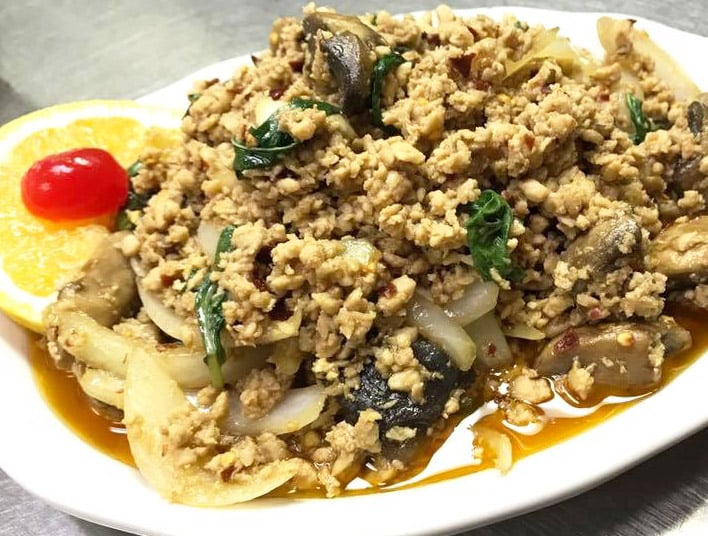 Spicy Thai Style Basil (Chicken Pad Ka Prow)