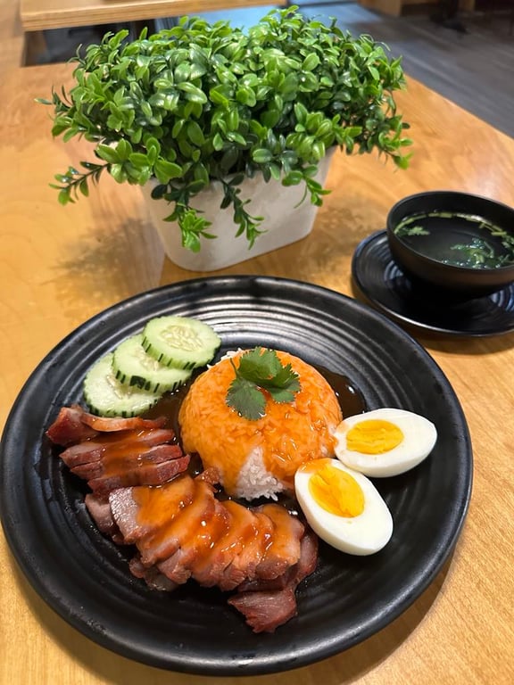 BBQ Roasted Pork (Khao Moo Dang)