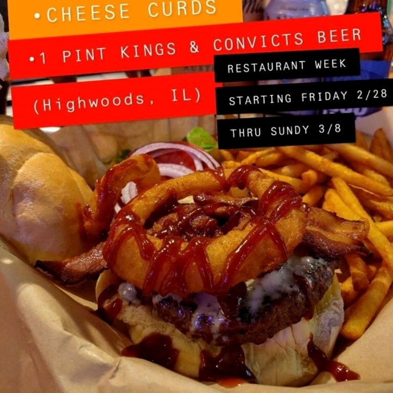 The Chain O' Lakes Burger Image