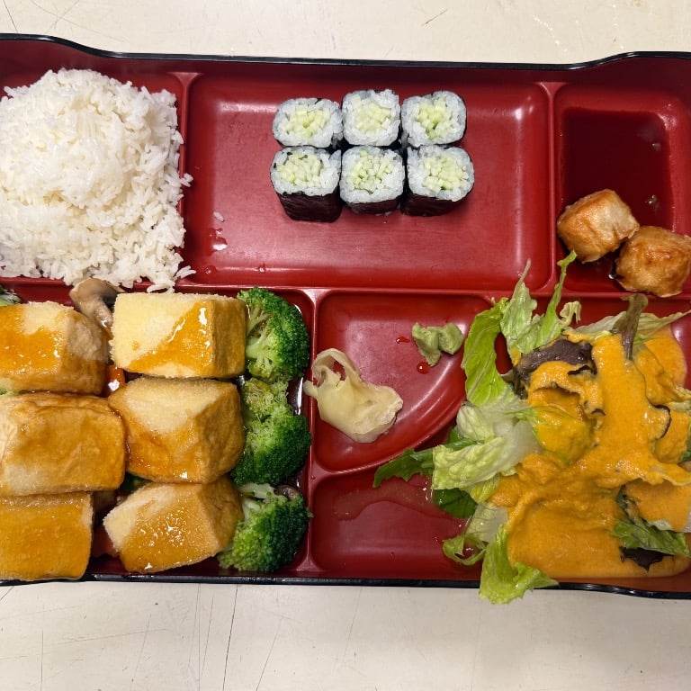 2. Tofu Teriyaki Lunch Box