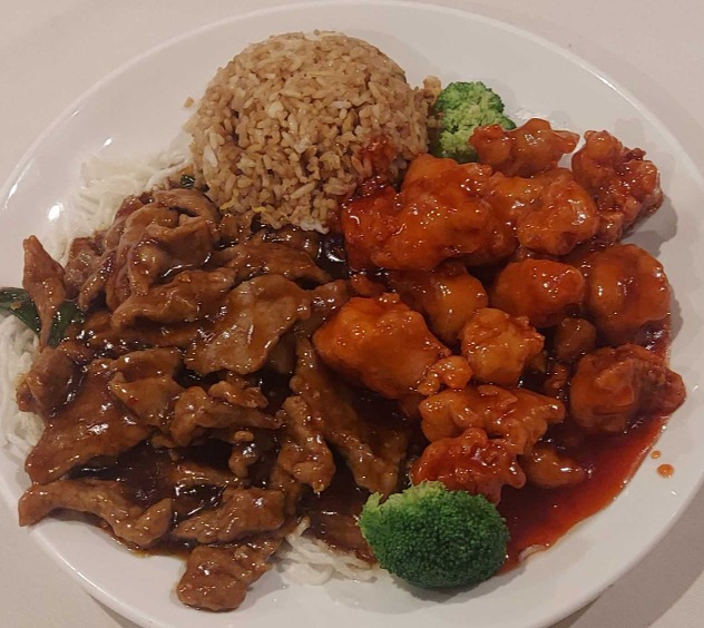 3. General Tso's Chicken, Mongolian Beef & Fried Rice