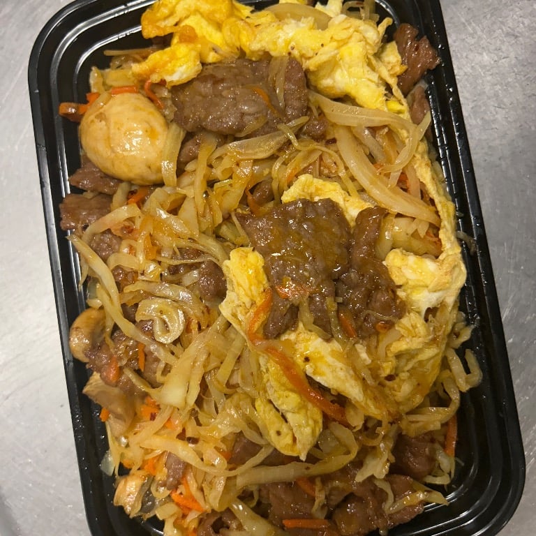 木须牛<br>66. Moo Shu Beef