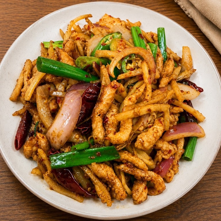 Pepper & Onion Pork 猪肉三丝