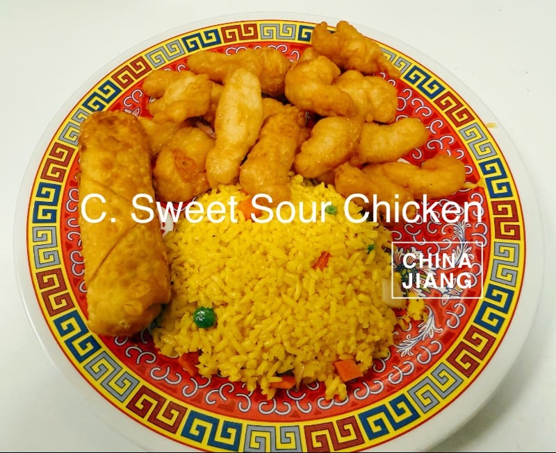 C4. Sweet & Sour Chicken 甜酸鸡