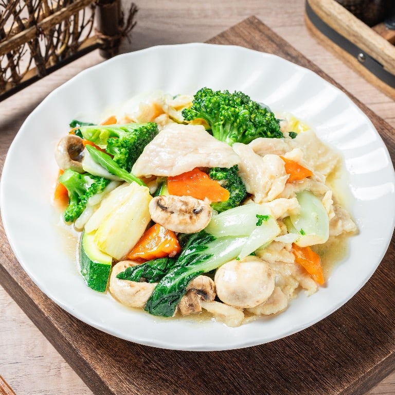 Chicken with Mixed Vegetables