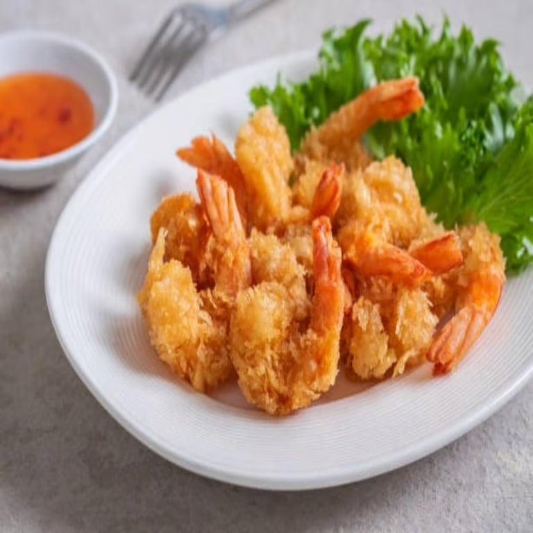 A 3. Fried baby Shrimp