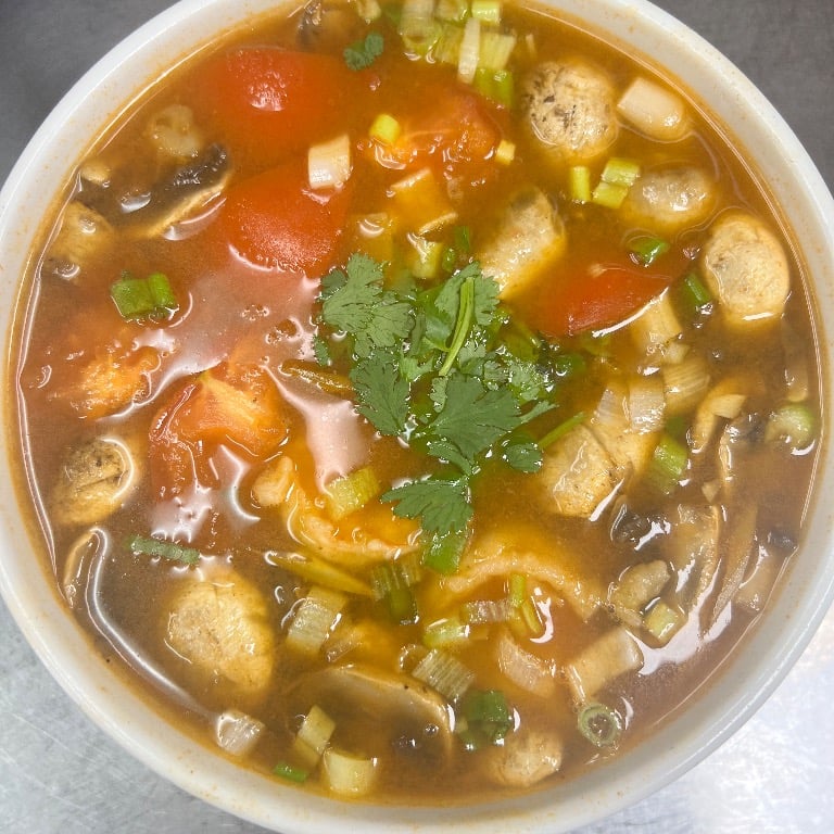 Tom Yum Soup with Shrimp