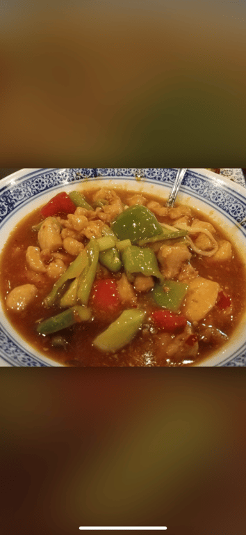 56. Double Pepper Chicken Noodle 双椒鸡丁面