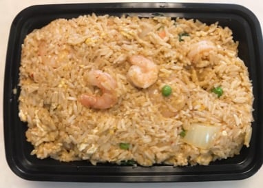 T 9. Shrimp Fried Rice with Penang Curry Sauce