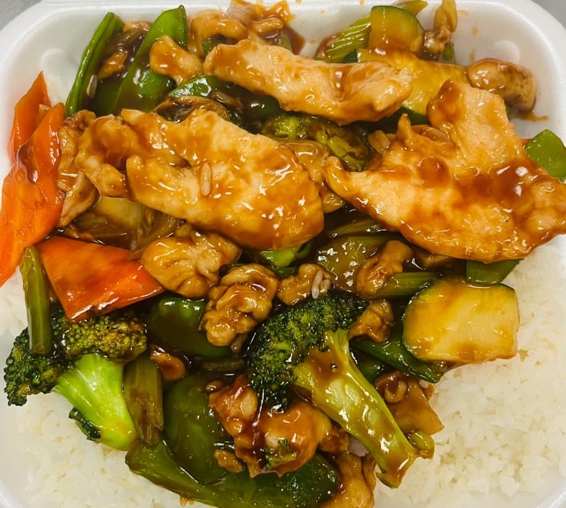 58. Chicken with Vegetables