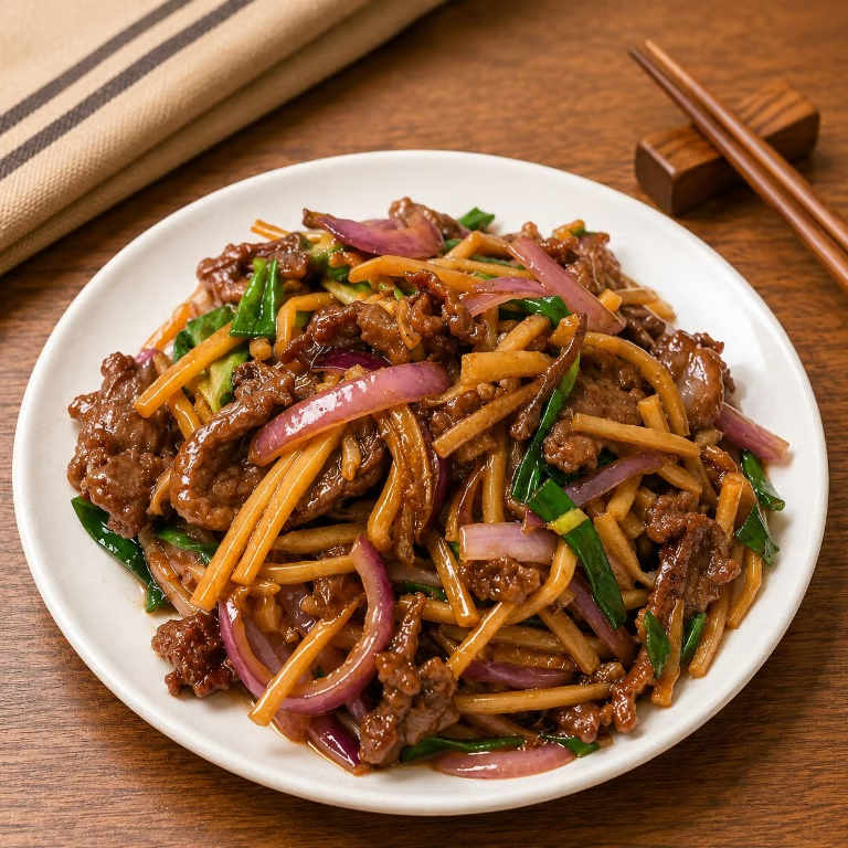 Ginger & Onion Beef