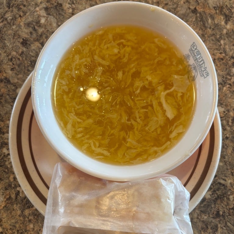 7. 蛋花汤 Egg Drop Soup