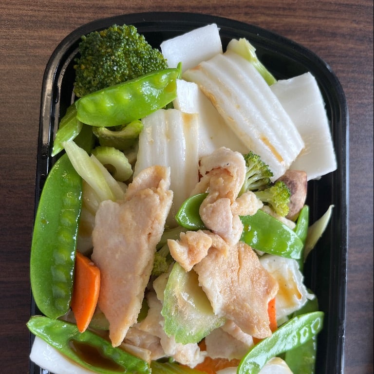 60. Chicken w. Mixed Vegetable