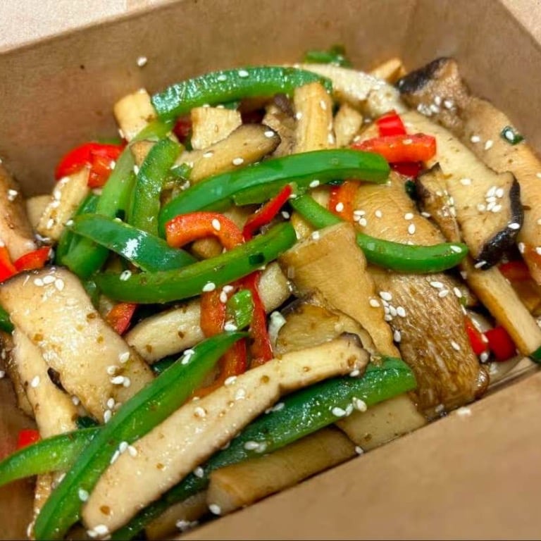 Cumin King Oyster Mushrooms