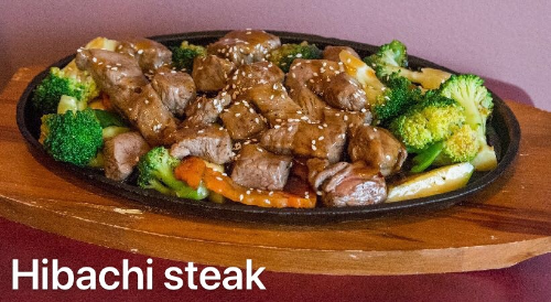 2. Hibachi Steak