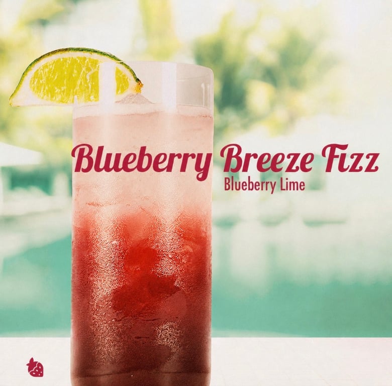 Blueberry Breeze Fizz Refresher
