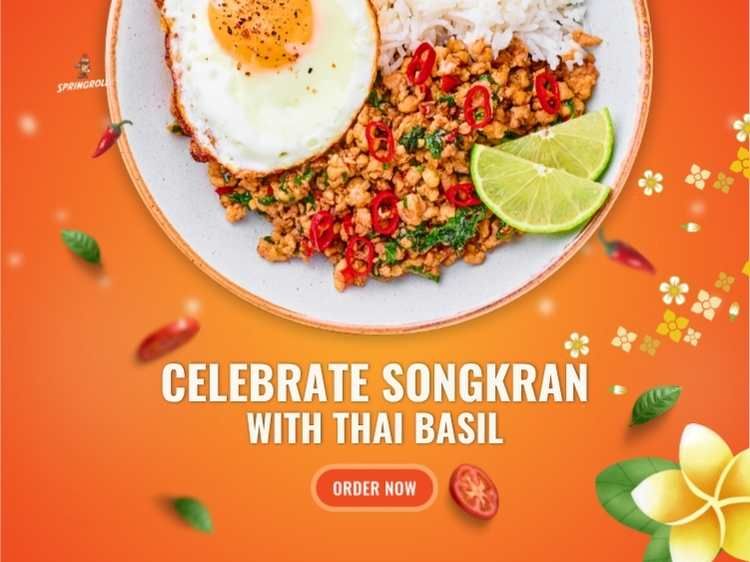 celebrate Thai new year with Thai Basil