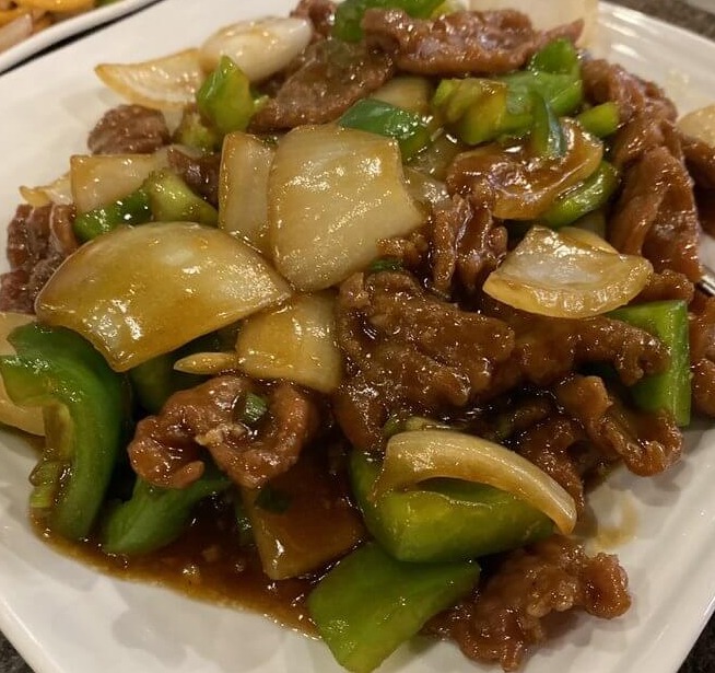 70. Pepper Steak w. Onion