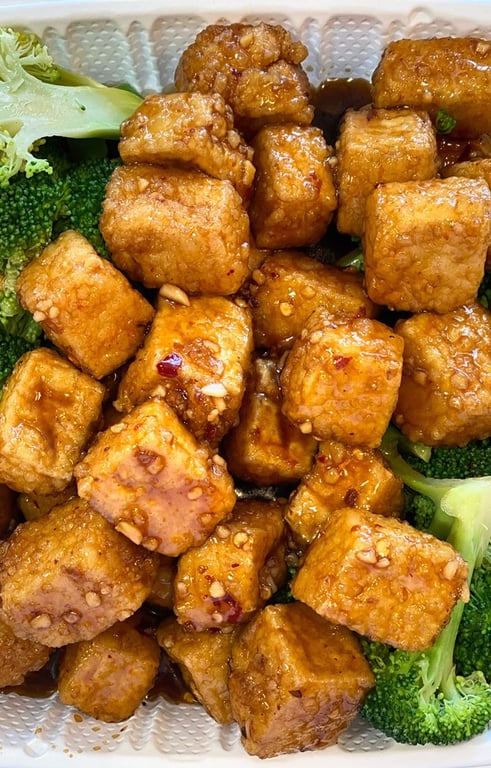 左宗豆腐 General Tso's Tofu