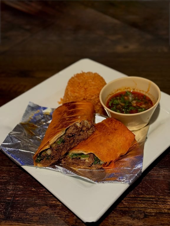 Birria Chimichanga