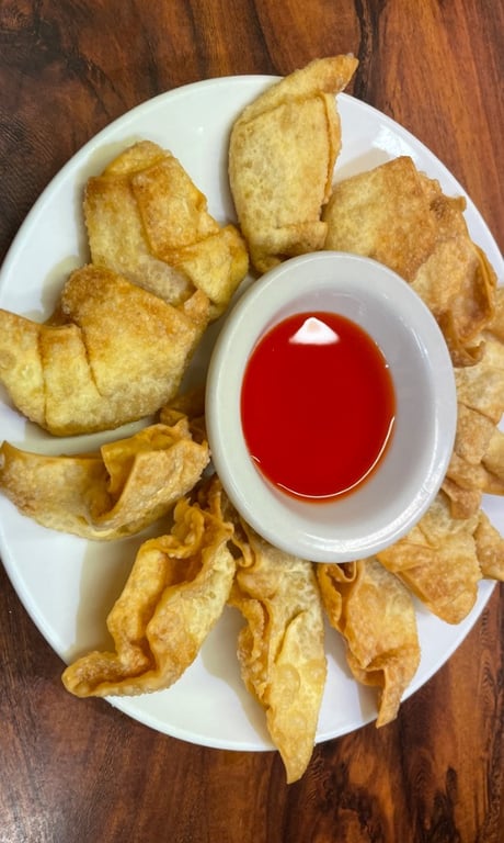 Pork Vegetables Fried Won Ton (12)