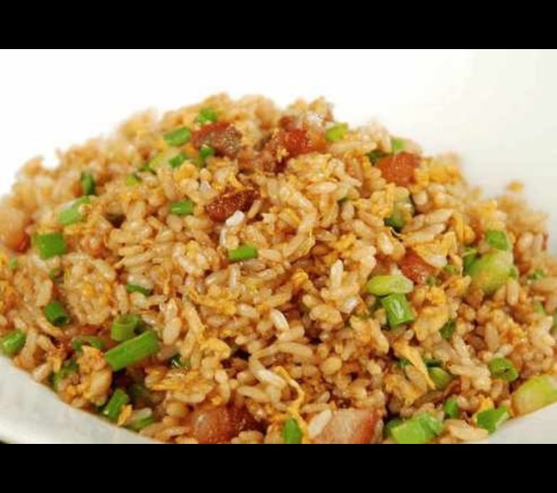 叉烧炒饭 16. Roast Pork Fried Rice