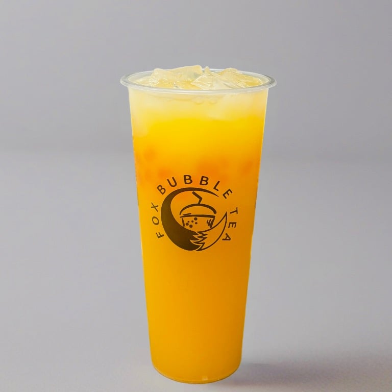 Mango Yakult with Crystal Boba