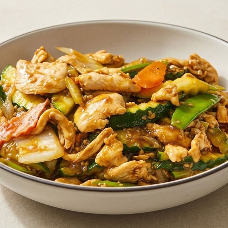 C12. 大蒜鸡 Garlic Chicken