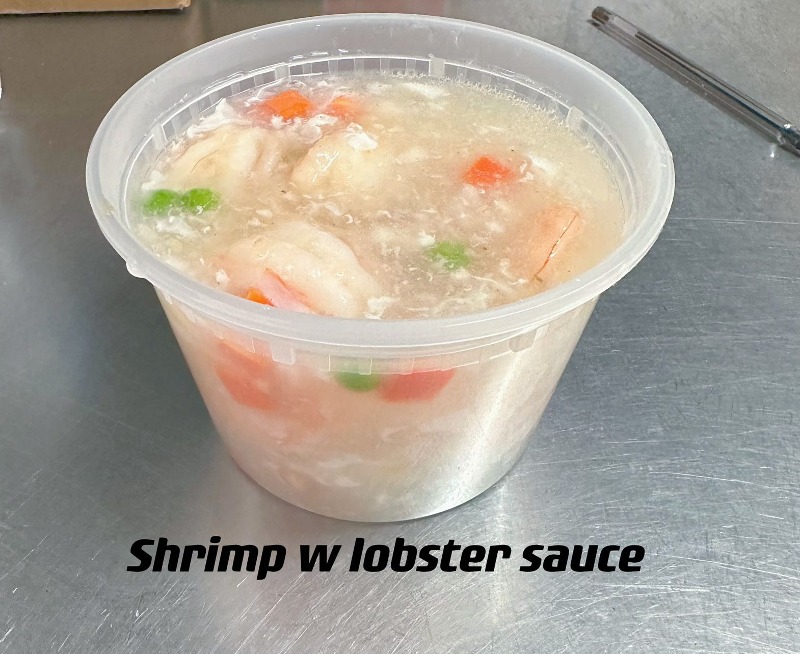 90. Shrimp w. Lobster Sauce