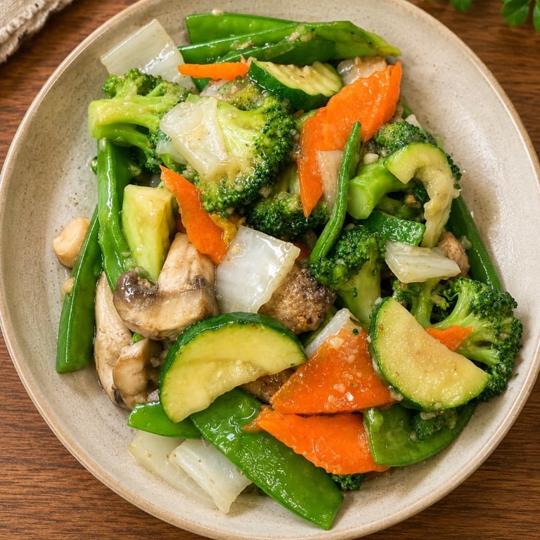 Sauteed Garden Vegetables 素什锦
