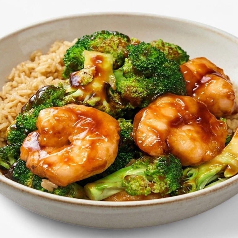 Shrimp w. Broccoli 芥兰虾