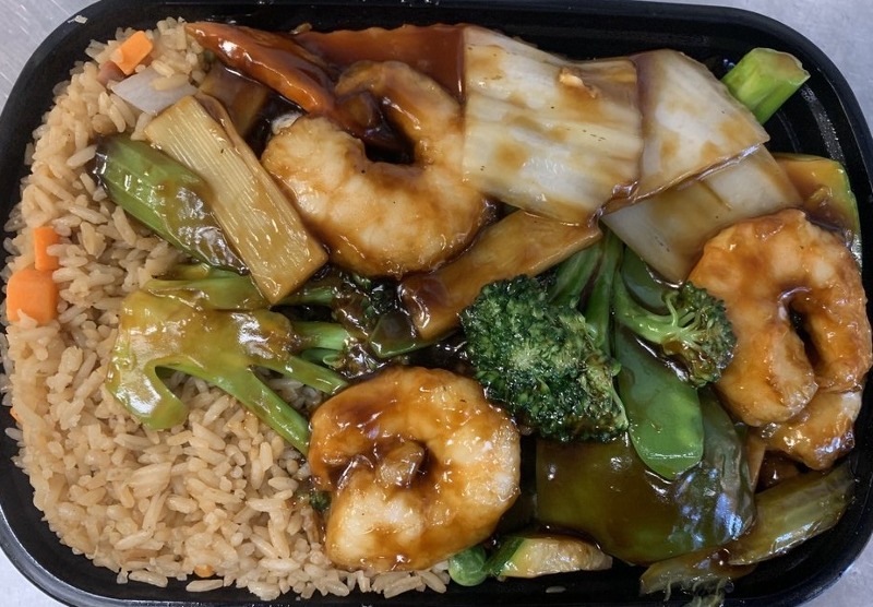 Shrimp with Chinese Vegetables
Master Wok - Palatka