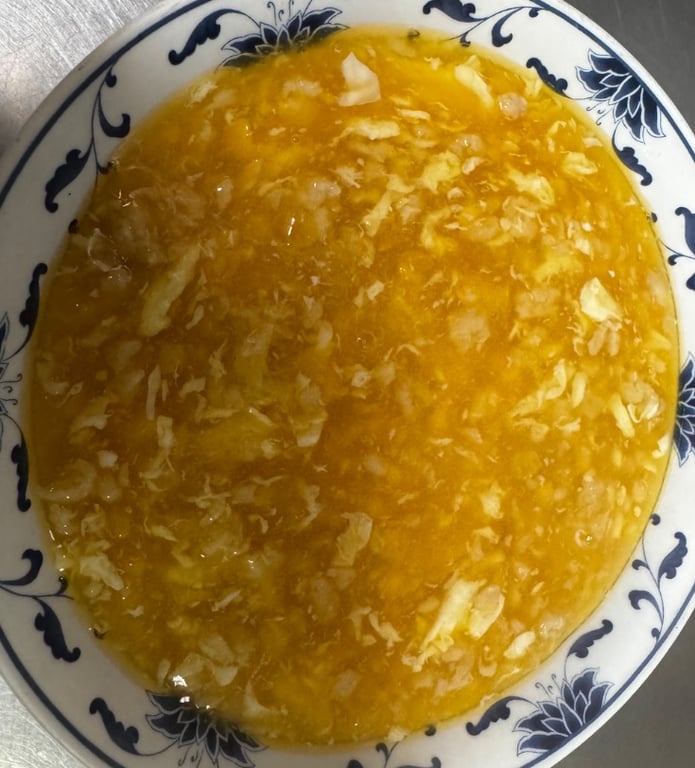 1. 鸡茸粟米羹  Chicken in Cream Corn Chowder