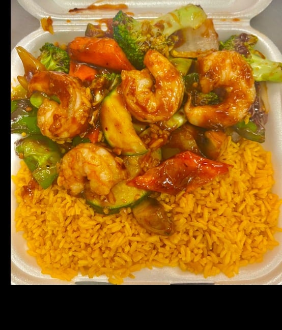 85. Shrimp with Garlic Sauce