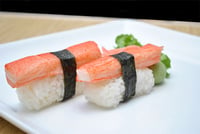 Crab (Kanikama) Sushi Image