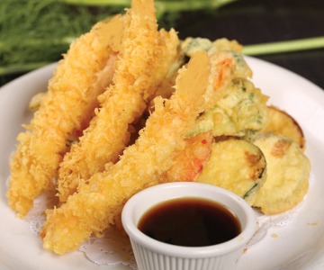 Chicken & Vegetable Tempura Entrée