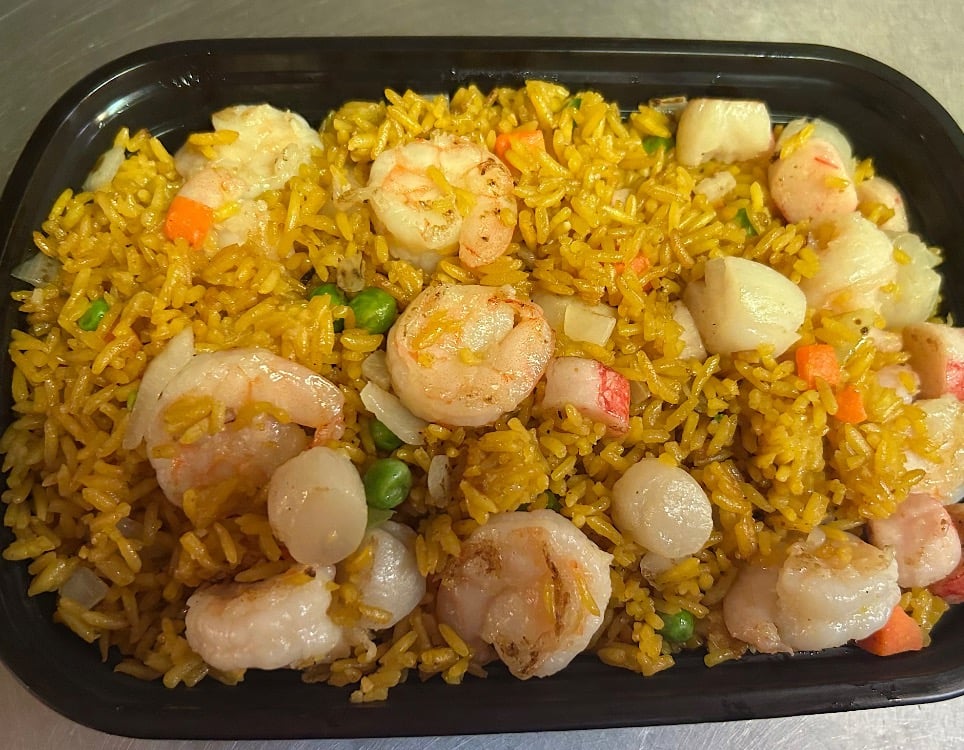 海鲜炒饭 <br> Seafood Fried Rice