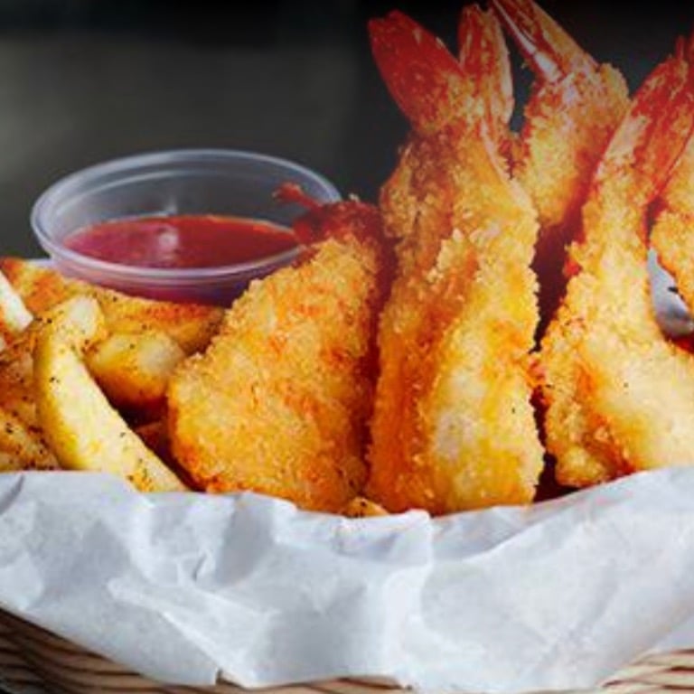 Fried Butterfly Shrimp Basket (9)