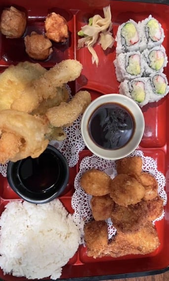 Scallop Katsu Bento Box